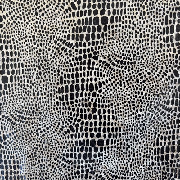 Vintage 90s Reggio Dress Size 4 Textured Velvet Snake Y2K Hoco Formal Mob Wife - Picture 15 of 15